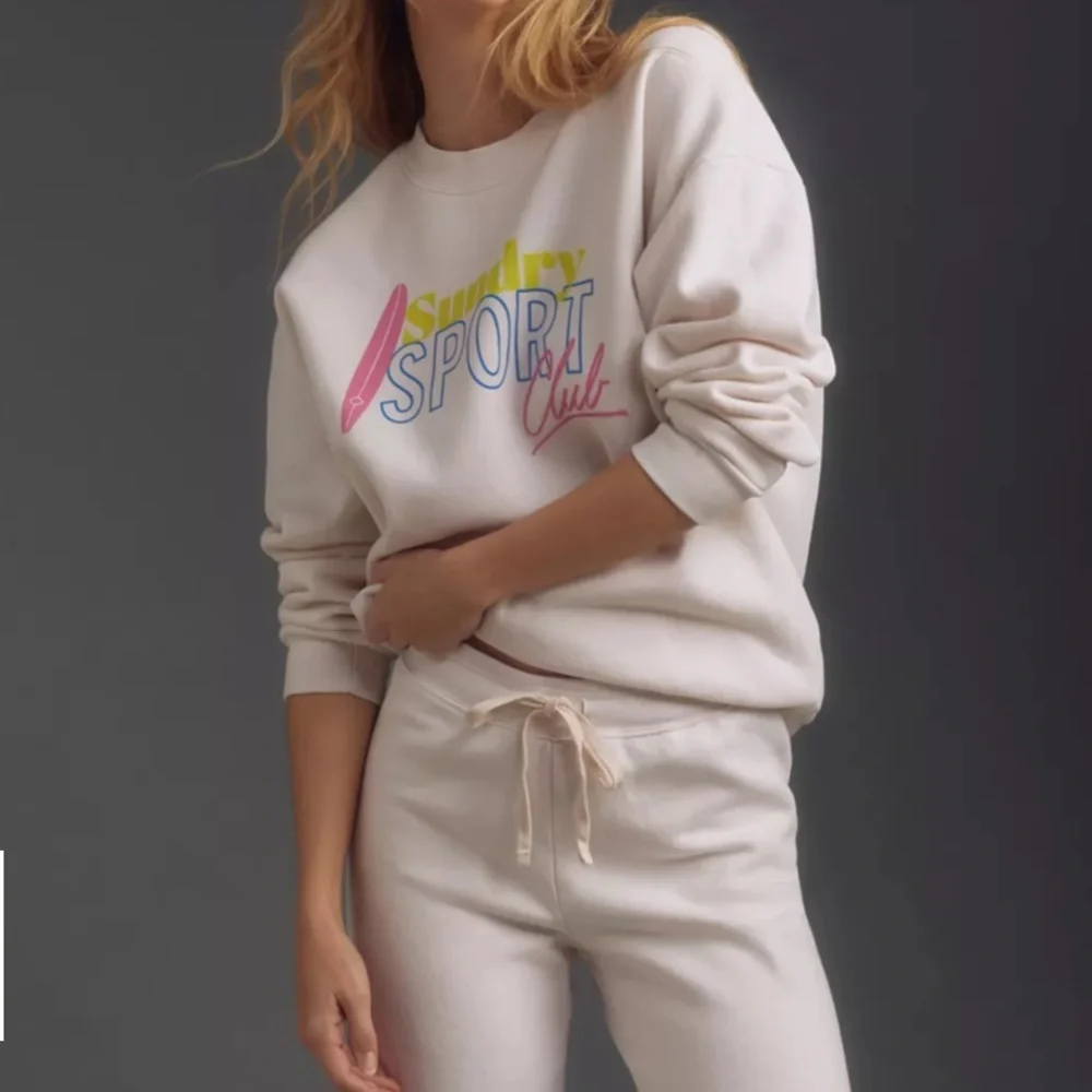 Sundry Sport Club Graphic Sweatshirt retails $148 - Picture 2 of 3